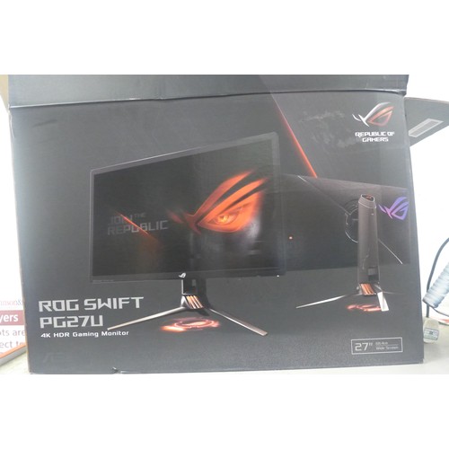 2154 - An Asus Republic of Gamers ROG Swift PG27UQ 27