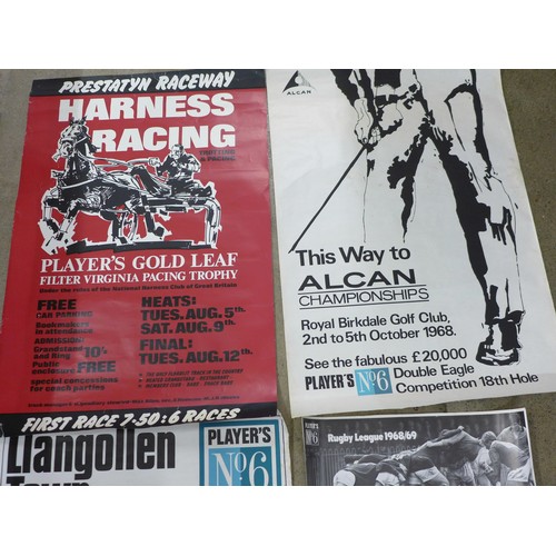 753A - John Player Sports advertising posters