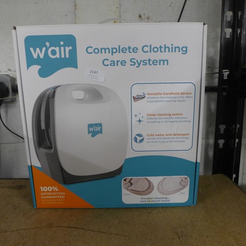 2147 - W'air complete clothing care system