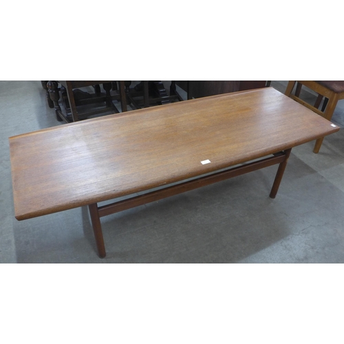 11 - A Danish teak coffee table