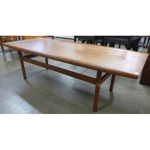 11 - A Danish teak coffee table