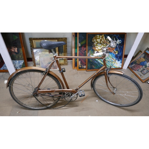 A vintage Hercules bicycle circa 1960 s