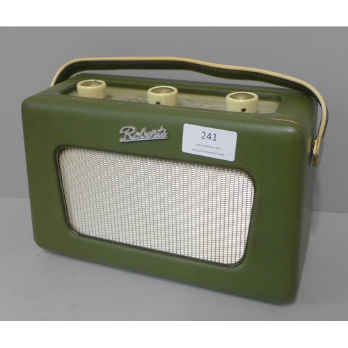 241 - A vintage Roberts radio, model R300