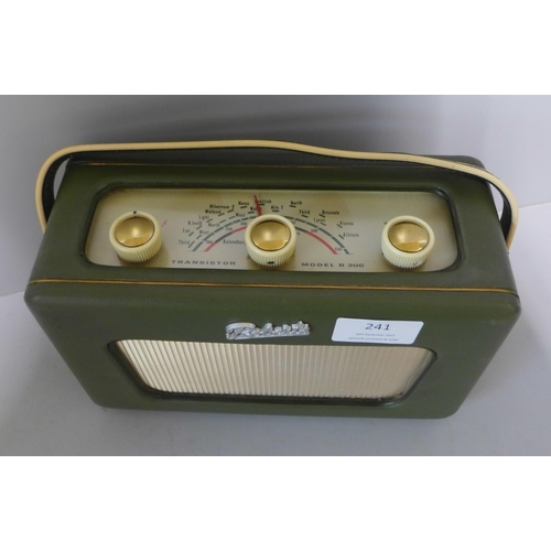 241 - A vintage Roberts radio, model R300