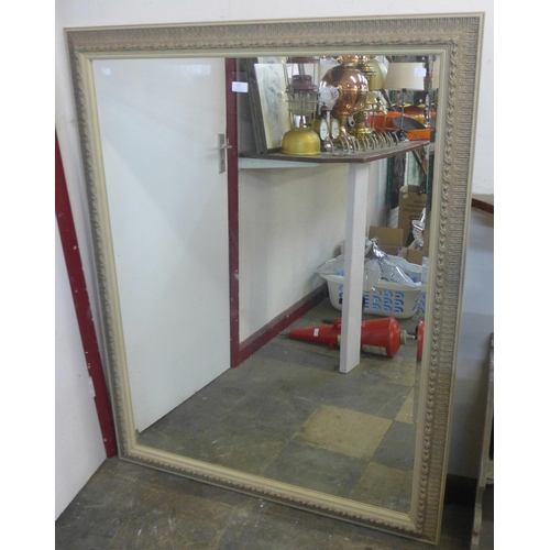 273 - A large French style cream framed mirror