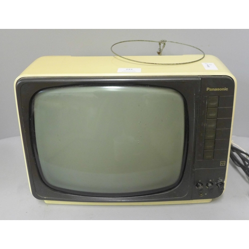 291 - A vintage Panasonic television set