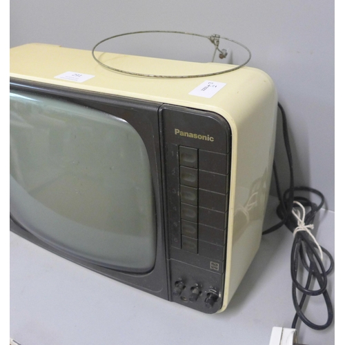 291 - A vintage Panasonic television set