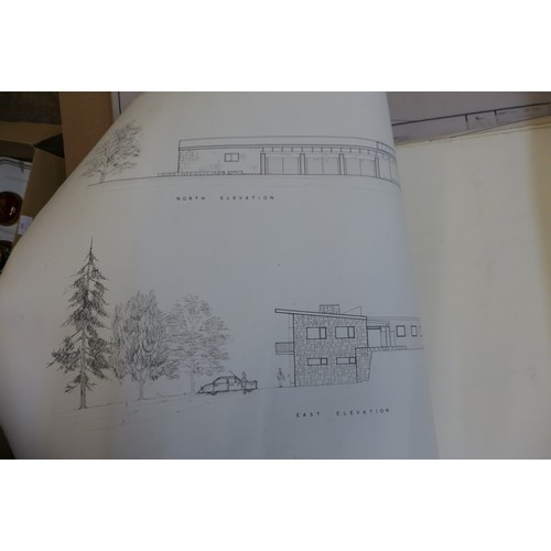 227B - A collection of Sporting Club working drawings and other architectural drawings