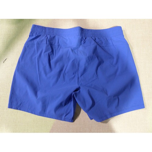 3028 - Five pairs of women's blue Tuff Athletics shorts - size L * this lot is subject to VAT