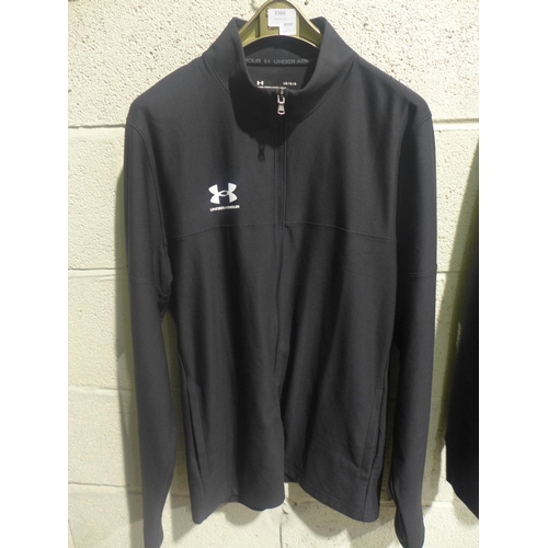 3366 - Two men's zip up tops - Under Armour, size L and Jack Wills, size XL *This lot is subject to VAT