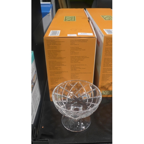 3399 - Crystal Glass Dessert Cup 7Pc Set   (310-62) * This lot is subject to VAT