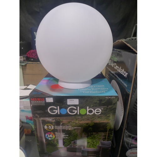 3409 - 30cm Led Gloglobe Sphere Led Pool Light (310-114) * This lot is subject to VAT