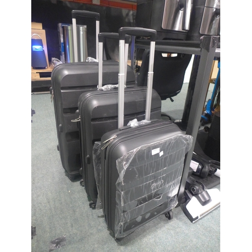 3428 - American Tourister Bon Air 3Pc Black Luggage Set, Original RRP £133.33 + vat    (311-62)    * This l... 