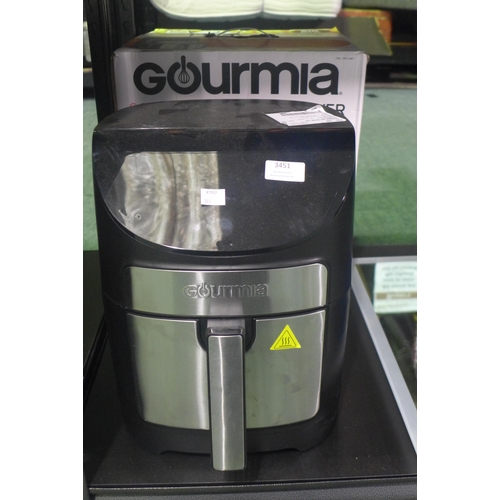 3451 - Gourmia Air Fryer 7Qt     (311-24)    * This lot is subject to vat