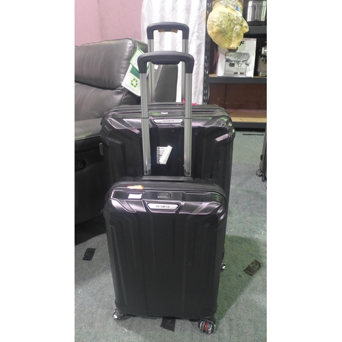 3457 - Samsonite Endure 2Pc Hardside Black Luggage Set, Original RRP £119.99 + Vat     (311-34)    * This l... 