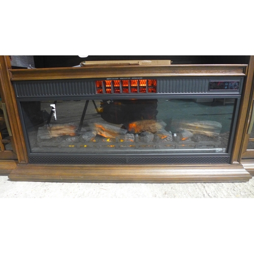 3480 - Everett Media Sideboard with Built-In Electric Fireplace, Original RRP £449.99 + vat     (311-327)  ... 