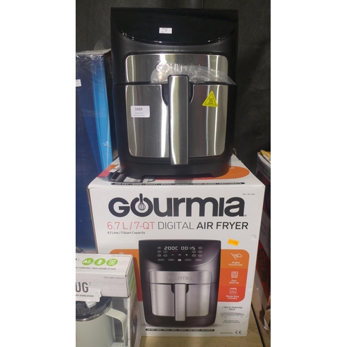 3489 - Gourmia Air Fryer 7Qt     (311-95)    * This lot is subject to vat