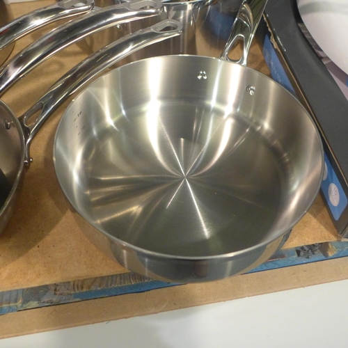 3498 - Tramontina Stainlesss Steel Cookware  (311-155)    * This lot is subject to vat