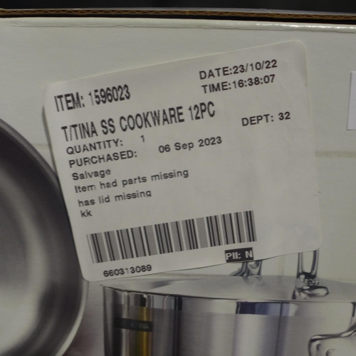 3498 - Tramontina Stainlesss Steel Cookware  (311-155)    * This lot is subject to vat