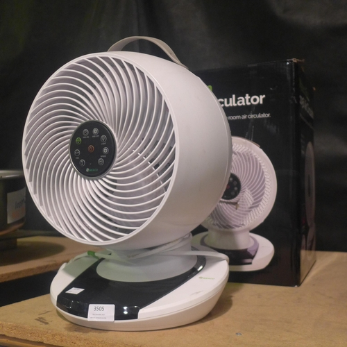 3505 - Meaco Air Circulator  with Remote    (311-101)    * This lot is subject to vat