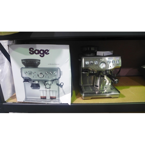 3525 - Sage Pump Coffee Machine, Original RRP £449.99 + vat (311-96)    * This lot is subject to vat