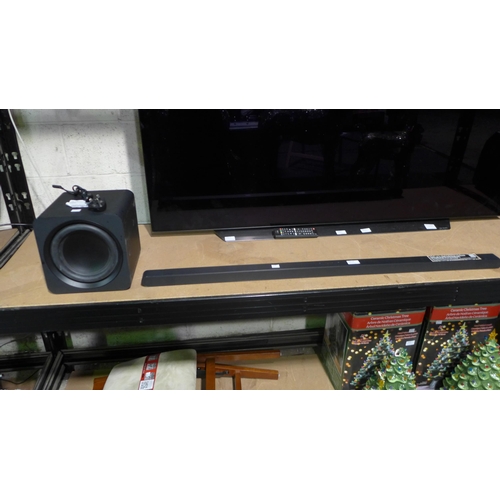 3018 - Samsung Sound Bar, No Remote with Charging Lead (Model: Hw-S800B/Xu) Original RRP £549.99 + vat     ... 