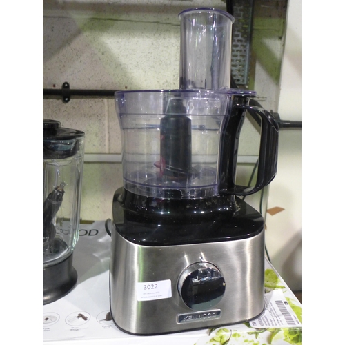 3022 - Kenwood Multipro Food Processor    (311-134)    * This lot is subject to vat