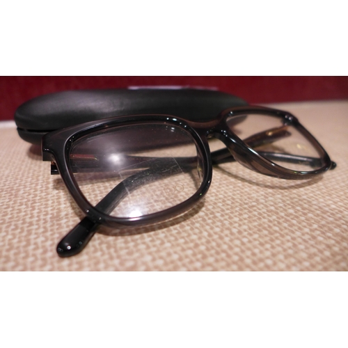 3140 - Jimmy Choo Grey Crystal Plastic Glasses RRP: £150 inc VAT (311-304)    * This lot is subject to vat