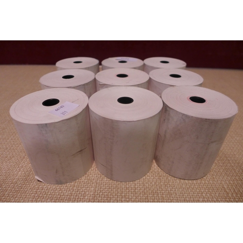 3144 - Nine Thermal Till Rolls       (311-99)    * This lot is subject to vat