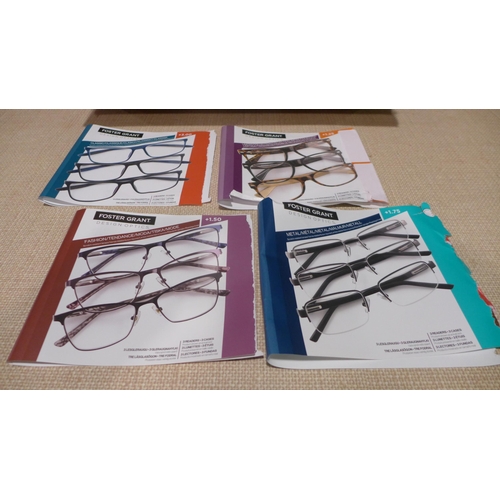 3150 - Quantity of Mens and Ladies Reading Glasses -various strengths (311-35-39)    * This lot is subject ... 