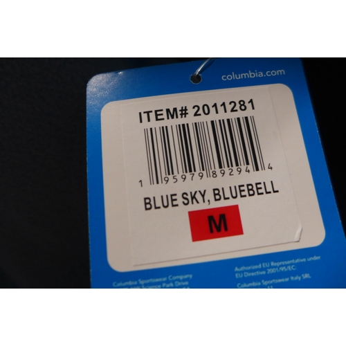 3272 - Ladies two tone blue Columbia fleece, size M *This lot is subject to VAT