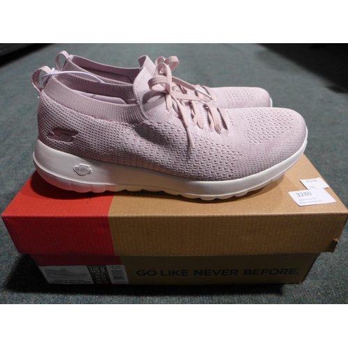 3280 - Ladies mauve Skechers - UK size 6 *This lot is subject to VAT