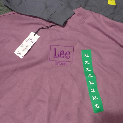 3282 - Assorted ladies LEE sweatshirts, mixed sizes and colours *This lot is subject to VAT