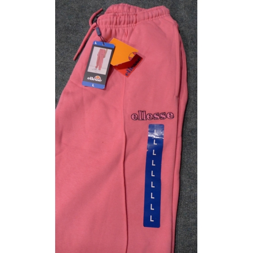 3289 - Six pairs of ladies pink Ellesse joggers, size L *This lot is subject to VAT