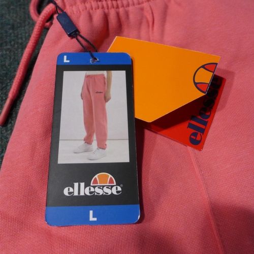 3289 - Six pairs of ladies pink Ellesse joggers, size L *This lot is subject to VAT