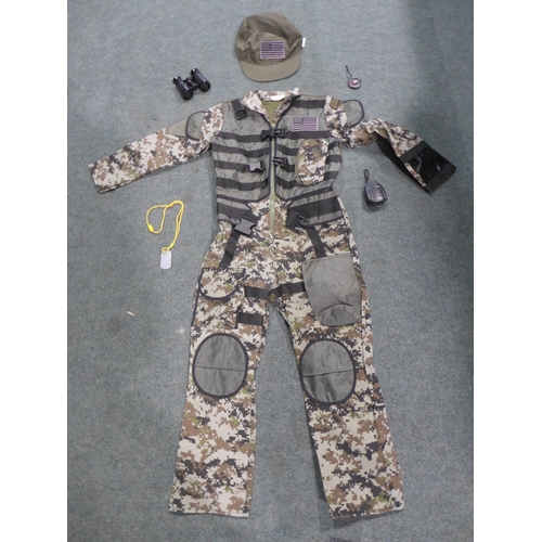 3306 - Kid's Army fancy dress costume, mixed styles and sizes *This lot is subject to VAT