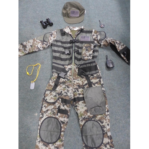 3306 - Kid's Army fancy dress costume, mixed styles and sizes *This lot is subject to VAT