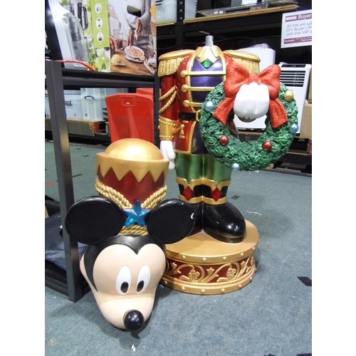 3479A - 5ft Disney Mickey Store Nutcracker - Detached Head, original RRP £499.99 + VAT (310-131/901) * This ... 