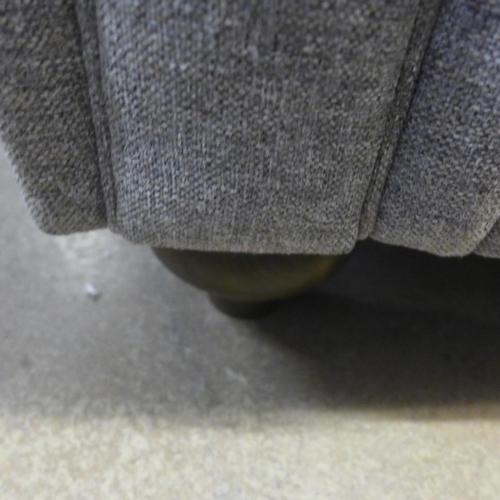 1342 - Bordeaux Grey Fabric Button Back 'Mushroom' Chair, original RRP £583.33 + VAT * This lot is subject ... 