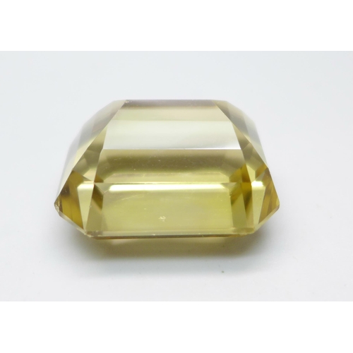 1074 - A citrine gemstone, 17.3g