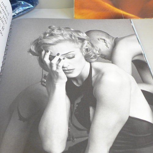 649 - A Madonna Sex book and a Blonde Ambition Tour programme