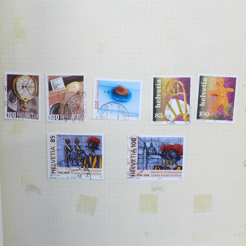 671 - Stamps; an album of fine used Swiss stamps, 1989 to 2011 (catalogue £1,650)