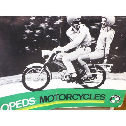 676 - Cycling ephemera; a box of pedal cycle and motorcycling ephemera