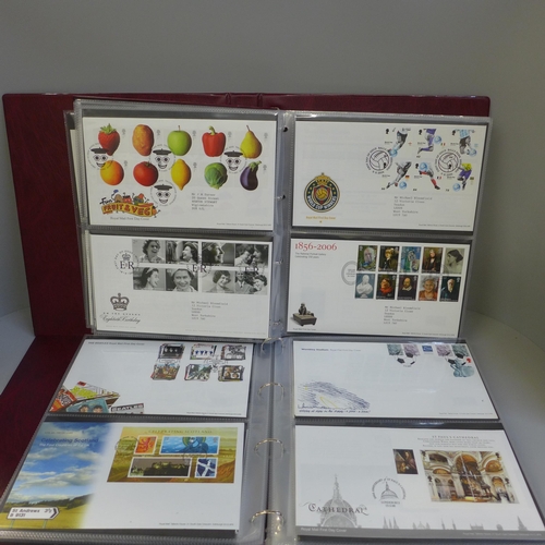 679 - Stamps; two albums of GB first day covers from the 2000s