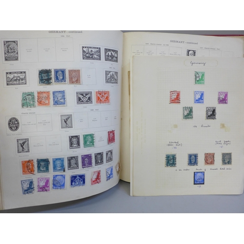 688 - An album of worldwide stamps