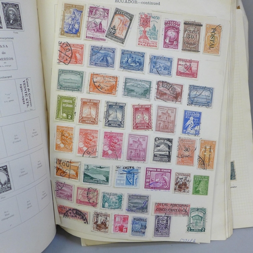 688 - An album of worldwide stamps