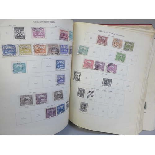 688 - An album of worldwide stamps