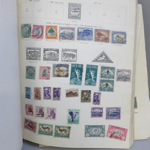 688 - An album of worldwide stamps