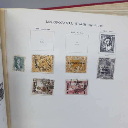 688 - An album of worldwide stamps