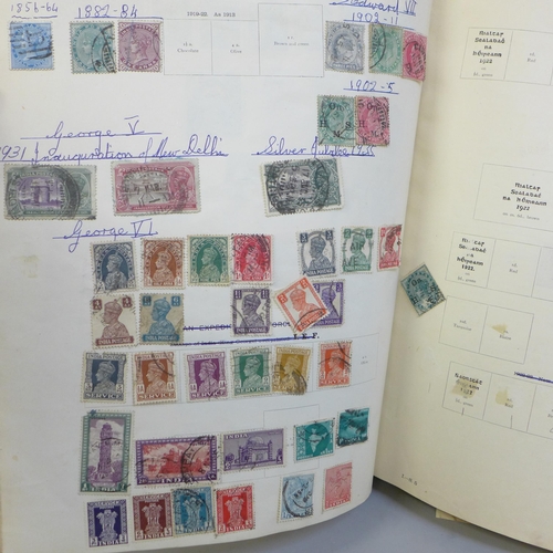 688 - An album of worldwide stamps